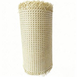 Plastic Rattan Cane Woven Hexagonal Hole Imitation Wicker Color